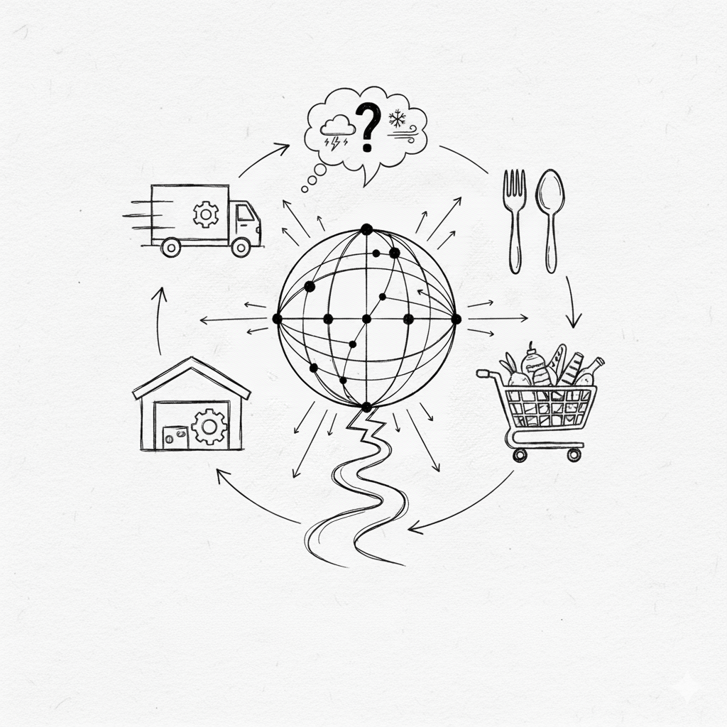 From ‘What Is’ to ‘What If’: Simulating the Future of Food Supply Chain Resilience